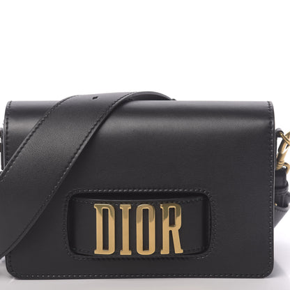 Christian Dior Smooth Calfskin Dio(r)evolution Flap Bag Black 8 of 13