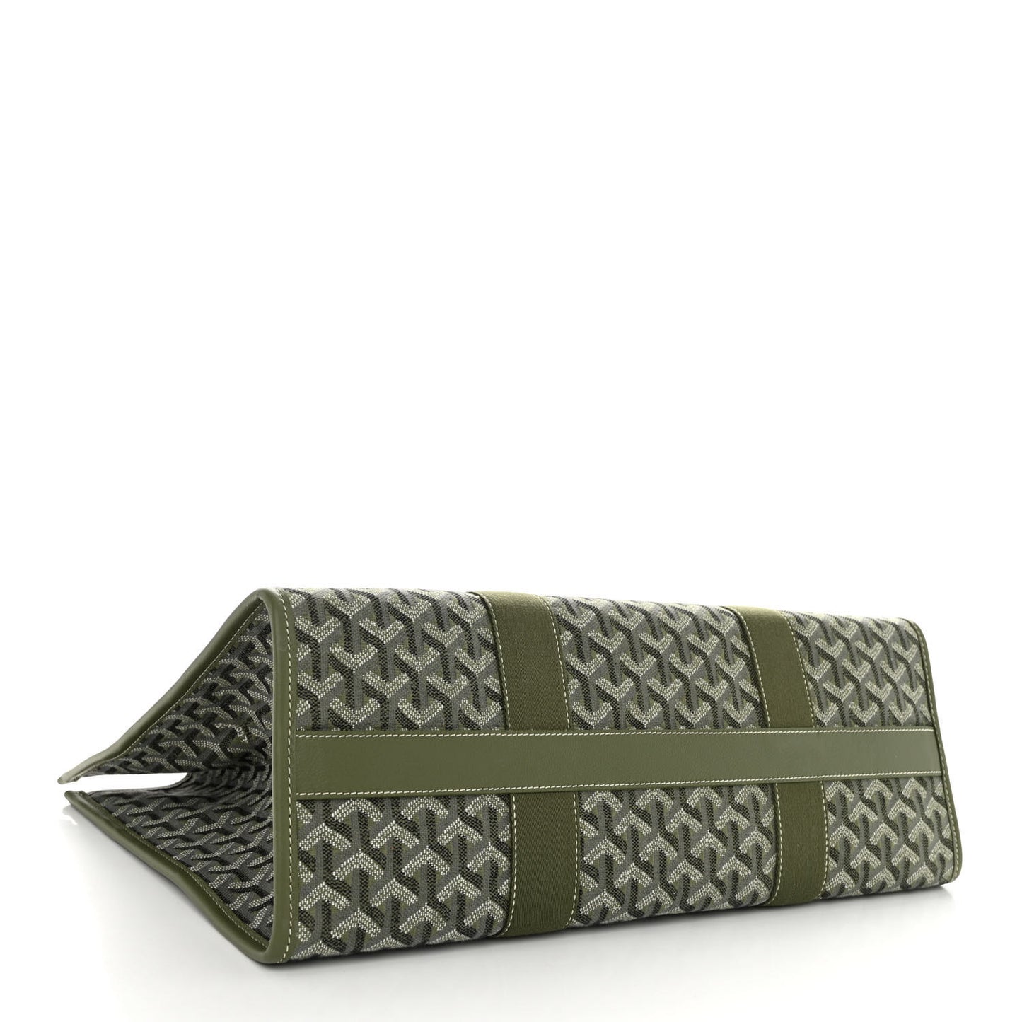 Goyardine Villette MM Tote Khaki