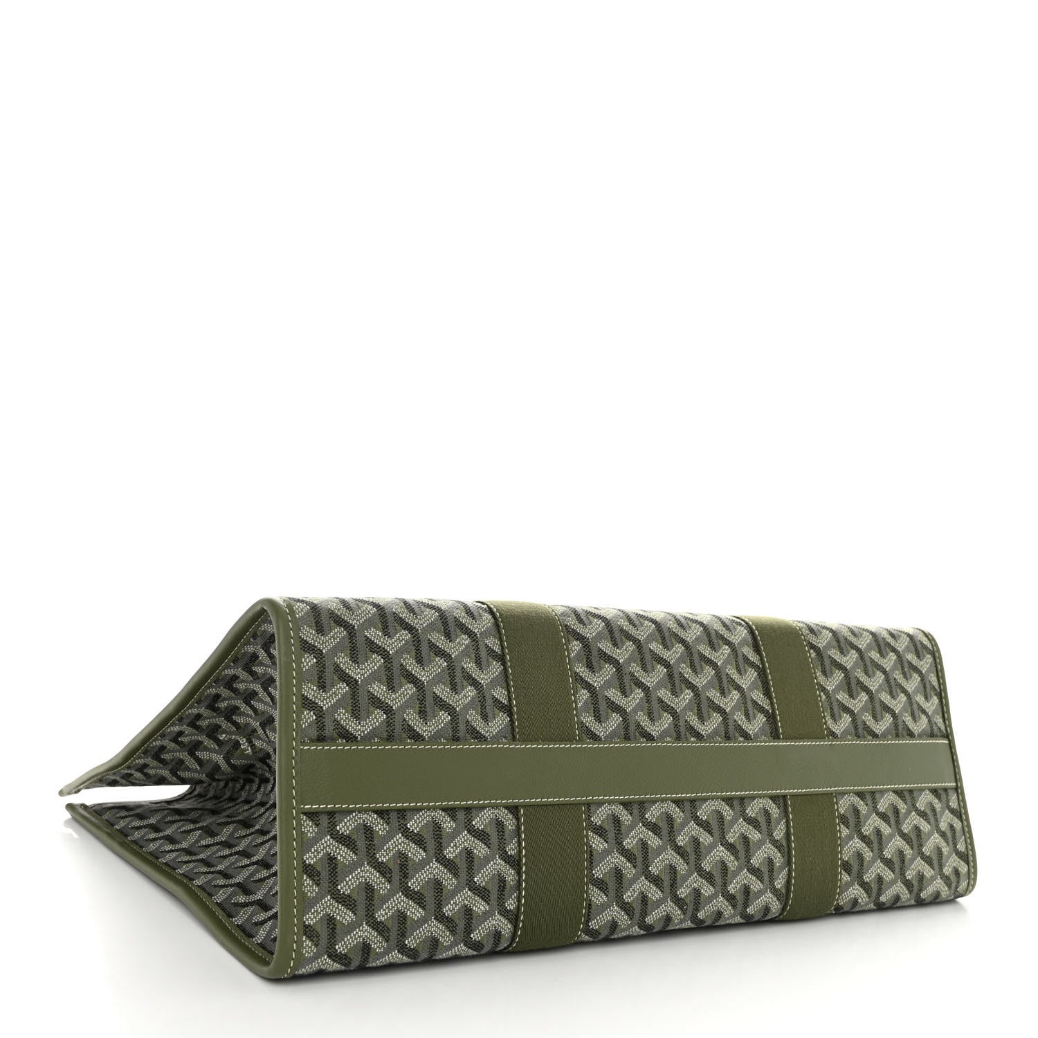 Goyard Goyardine Villette MM Tote Khaki 4 of 9