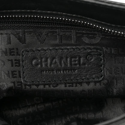 Chanel Calfskin Chain Stitch Clutch Black 6 of 11