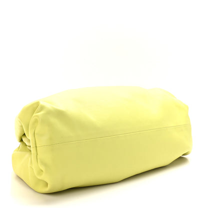 Bottega Veneta Smooth Butter Calf The Pouch Oversized Clutch Kiwi 4 of 9