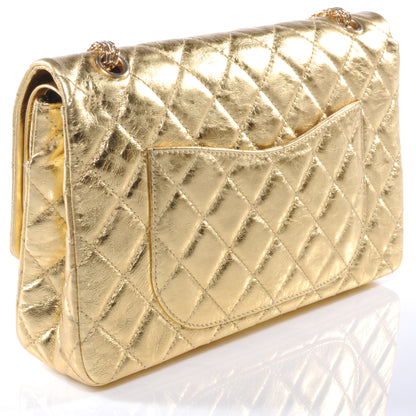 Chanel Calfskin 2.55 Reissue 227 Flap Gold 3 of 8