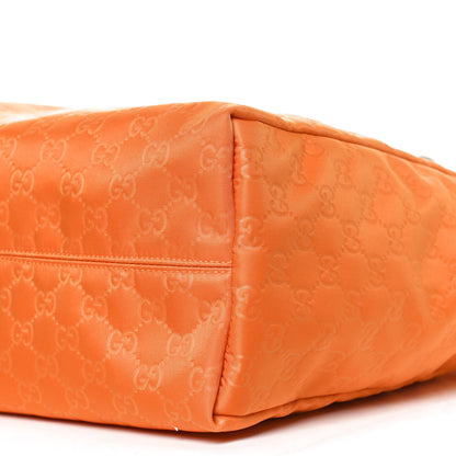 Gucci Nylon Monogram Medium Tote Orange 12 of 12