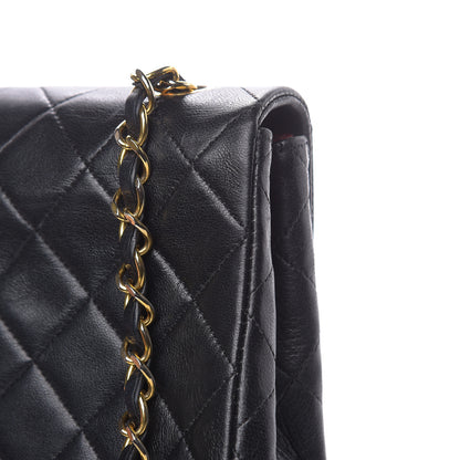 Chanel Lambskin Quilted Mini Square Flap Black 15 of 16