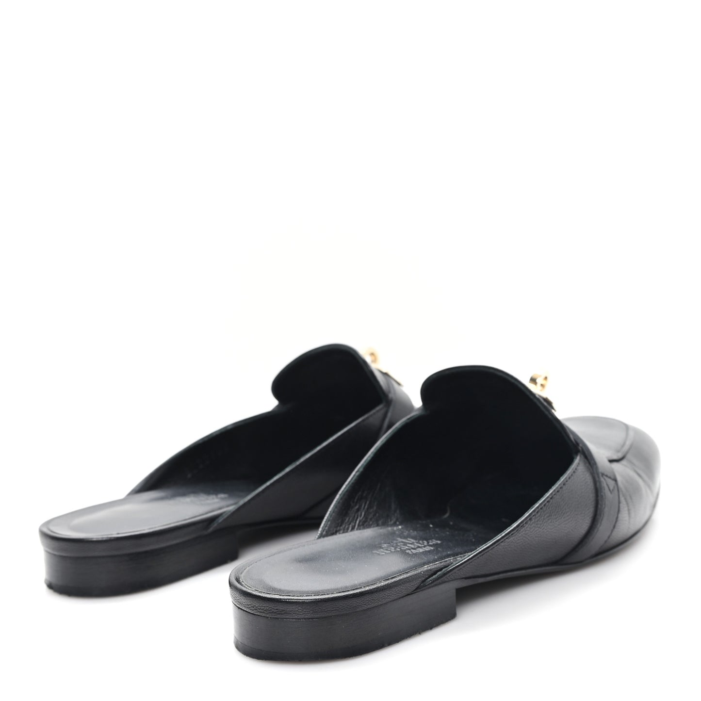 Goatskin Oz Mules 36 Black