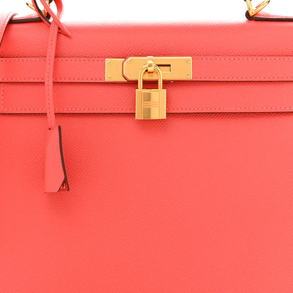 Hermes Epsom Kelly Sellier 28 Rose Jaipur 8 of 10