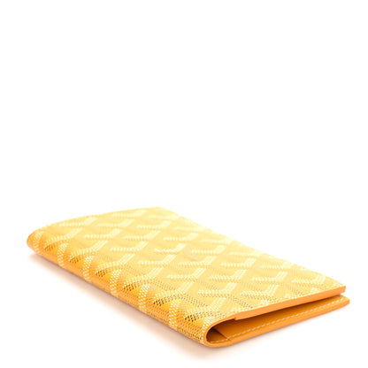 Goyard Goyardine Passport Wallet Yellow 3 of 6
