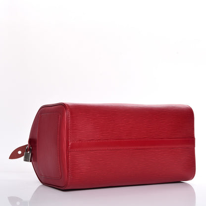 Louis Vuitton Epi Speedy 35 Rouge 4 of 8