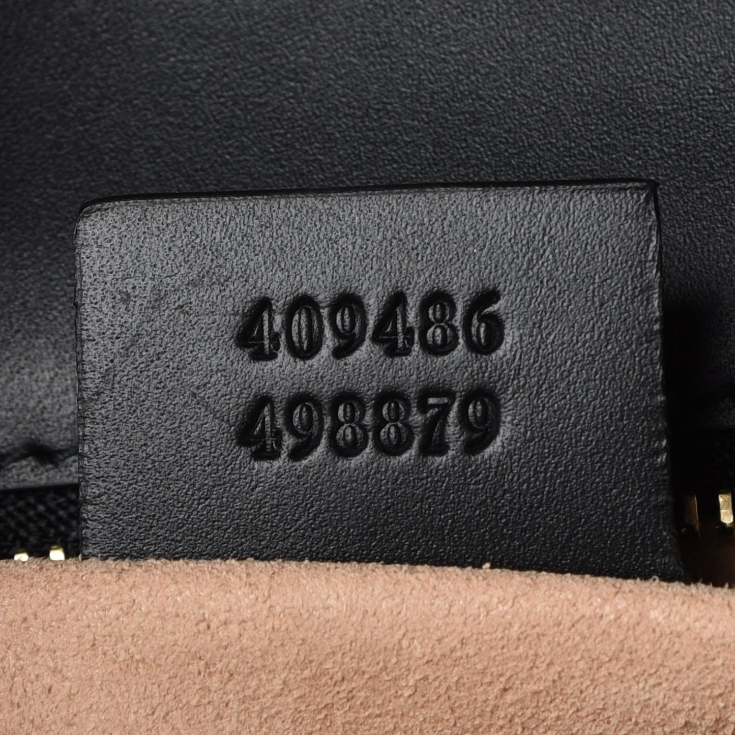Guccissima Medium Padlock Shoulder Bag Black