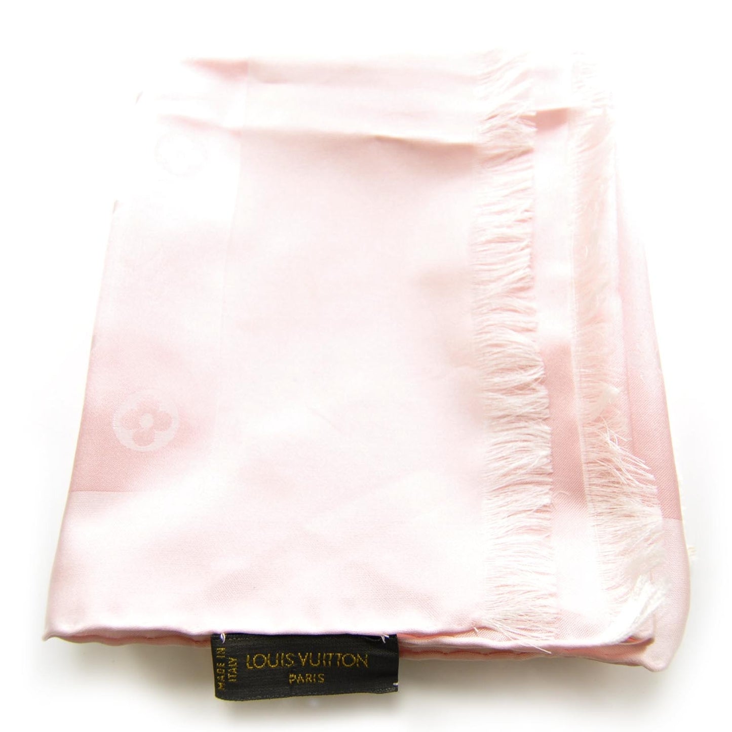 Silk Monogram Capri Scarf Pink