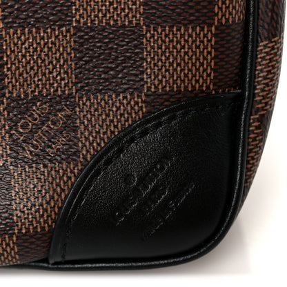 Louis Vuitton Damier Ebene Odeon PM Black 6 of 9