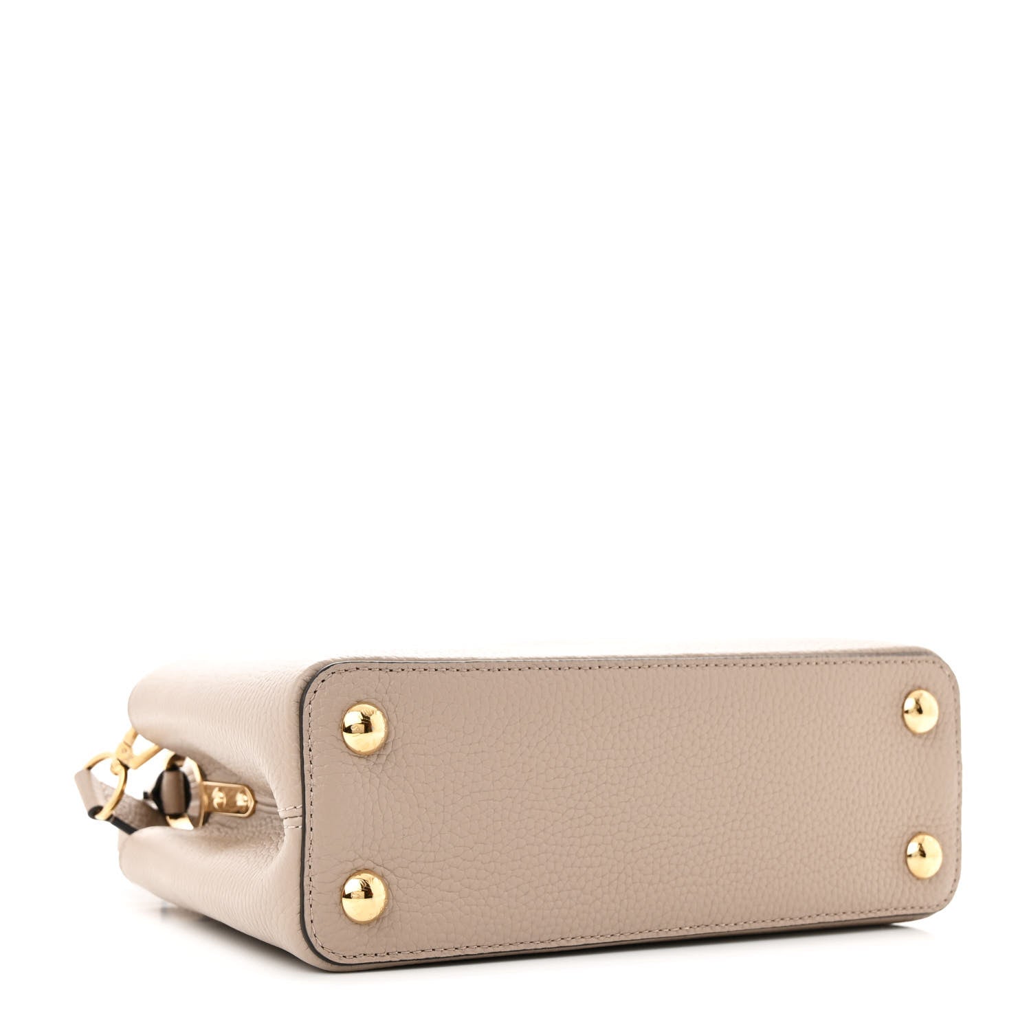 Louis Vuitton Taurillon Capucines BB Galet 4 of 11