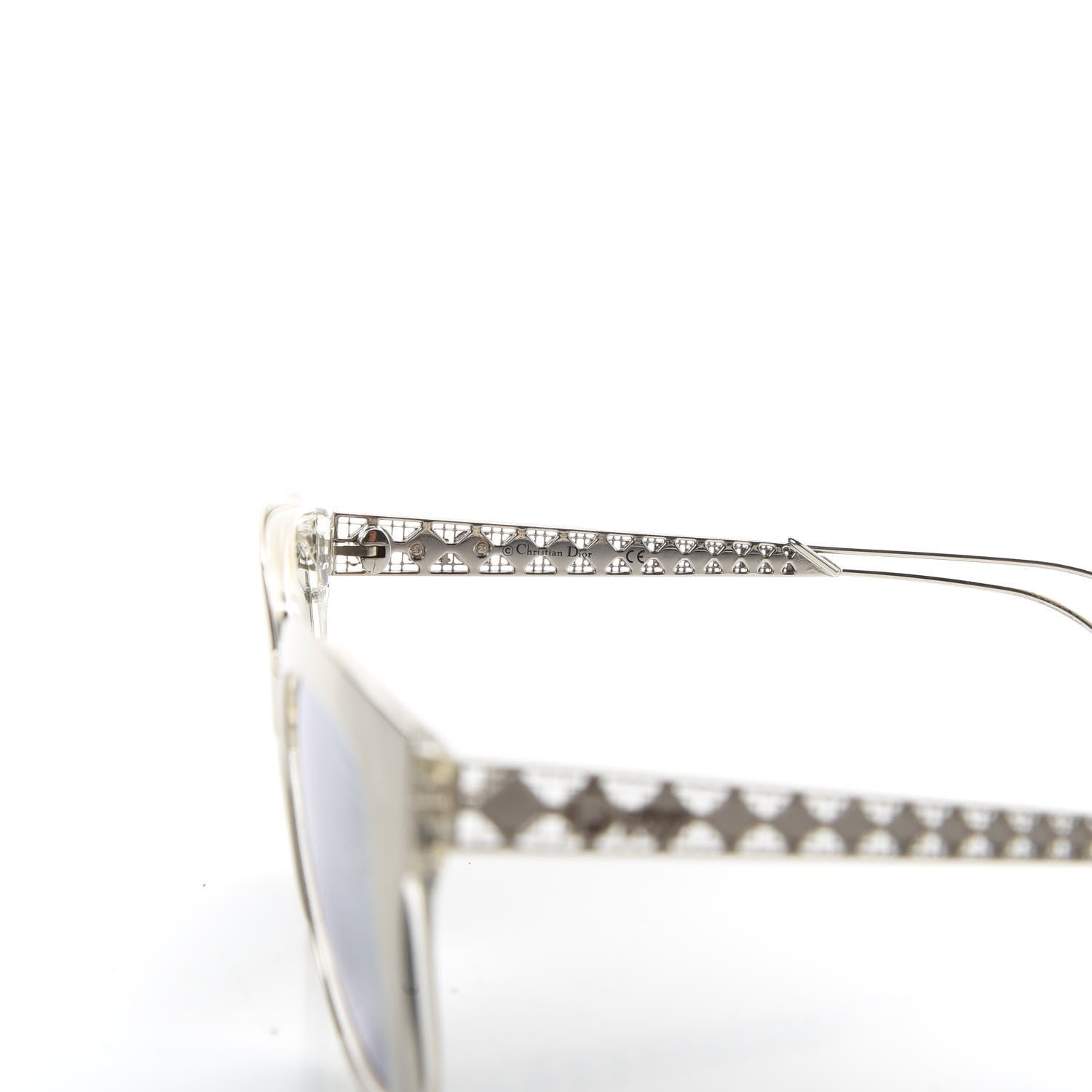 Christian Dior Metal Diorama 1 Sunglasses Silver 5 of 6