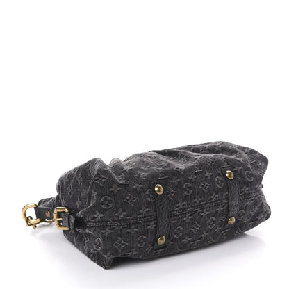 Louis Vuitton Denim Neo Cabby MM Black 5 of 10