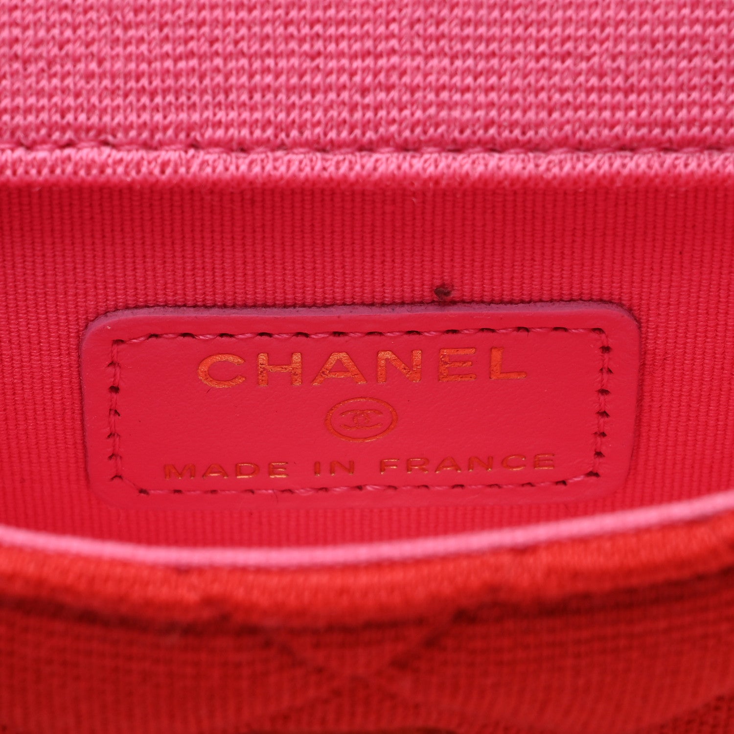 Chanel Jersey Quilted Micro Mini Flap Red 6 of 10