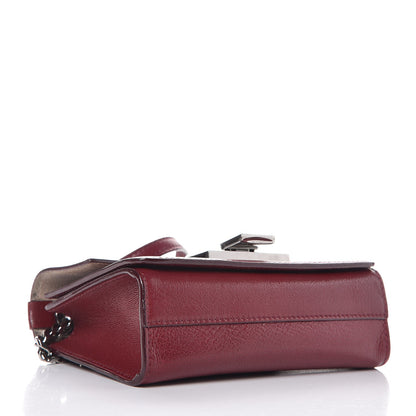 Jimmy Choo Soft Grainy Goatskin Mini Rebel Crossbody Pomerol 4 of 7