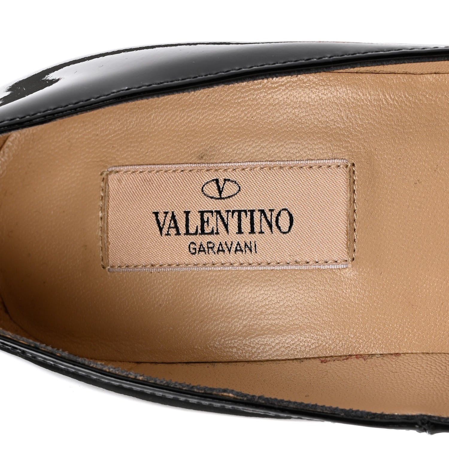Valentino Garavani Patent Bow Hidden Platform High Heel Pumps 38.5 Black 7 of 11
