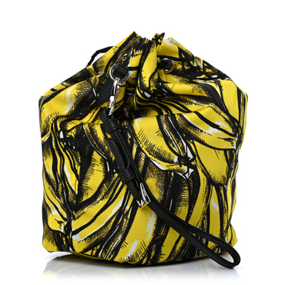 Prada Tessuto Nylon Banane Pouch Giallo 3 of 8