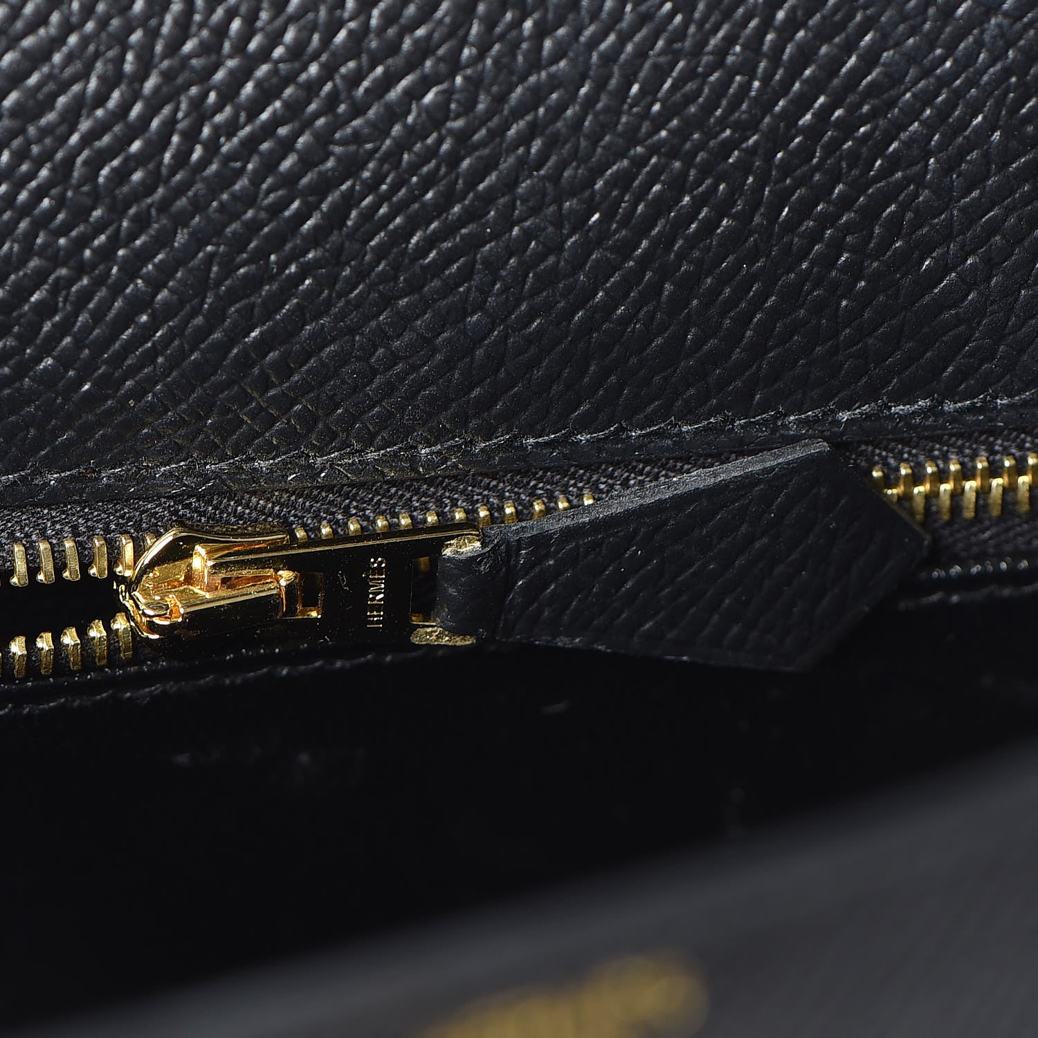 Hermes Epsom Kelly Sellier 25 Black 18 of 40