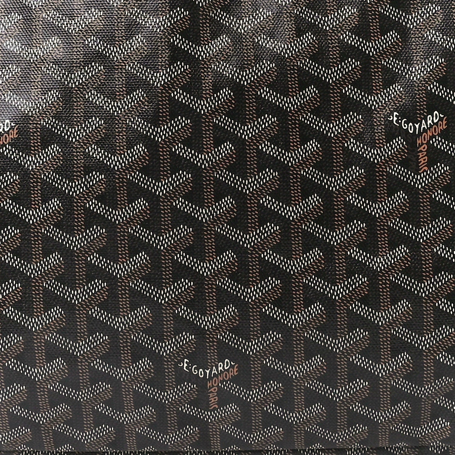Goyard Goyardine Saint Louis PM Black Gold 9 of 11