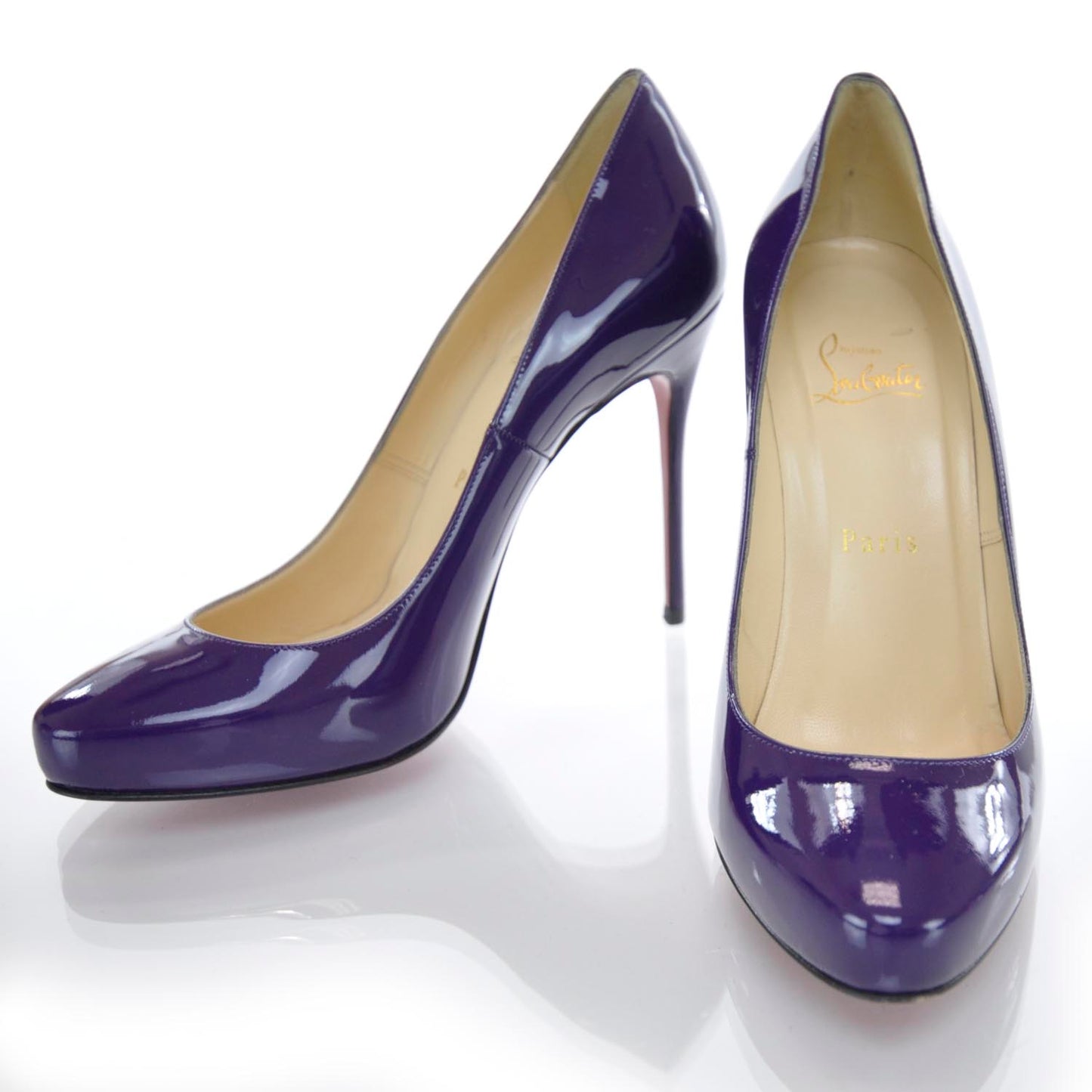 Patent Elisa 100 Pumps 39 Purple