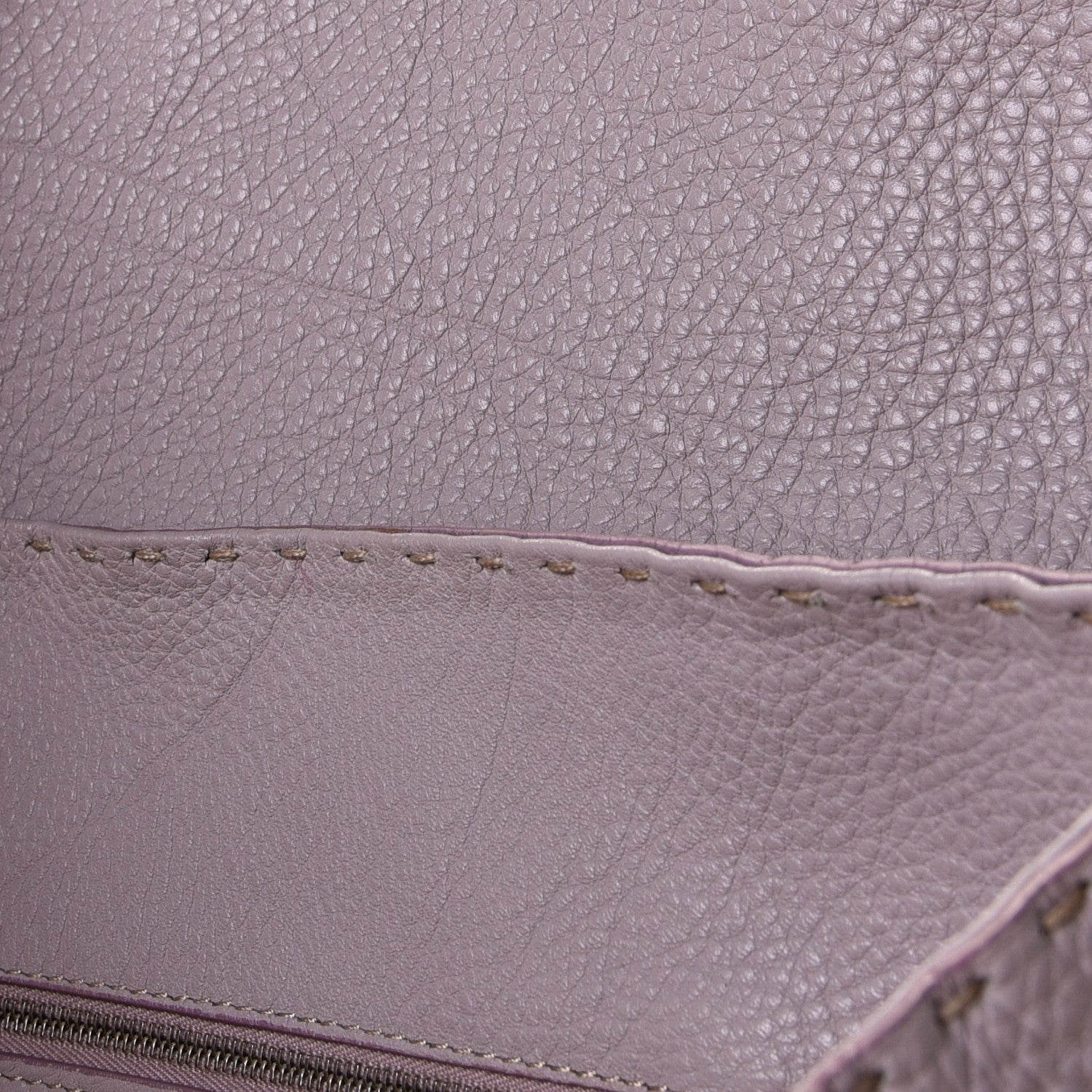 Fendi Calfskin Romano Selleria Medium Linda Satchel Pink 7 of 13