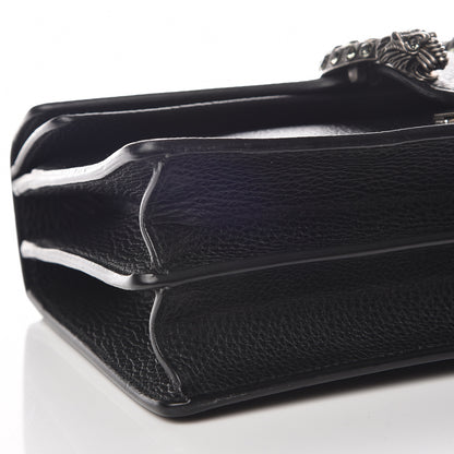 Gucci Pebbled Calfskin Small Dionysus Shoulder Bag Black 11 of 12