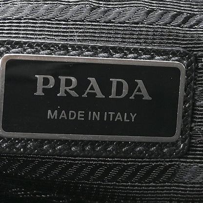 Prada Tessuto Nylon Saffiano Tote Black 6 of 9
