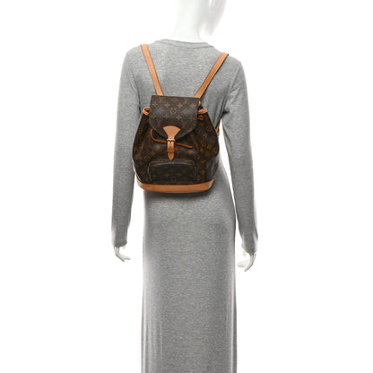 Louis Vuitton Monogram Montsouris MM Backpack 2 of 10
