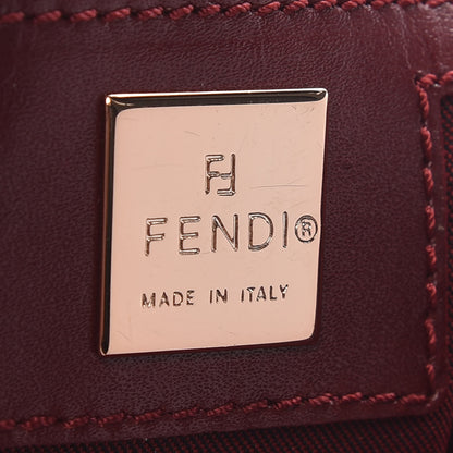 Fendi Zucchino Mama Baguette Red 6 of 9
