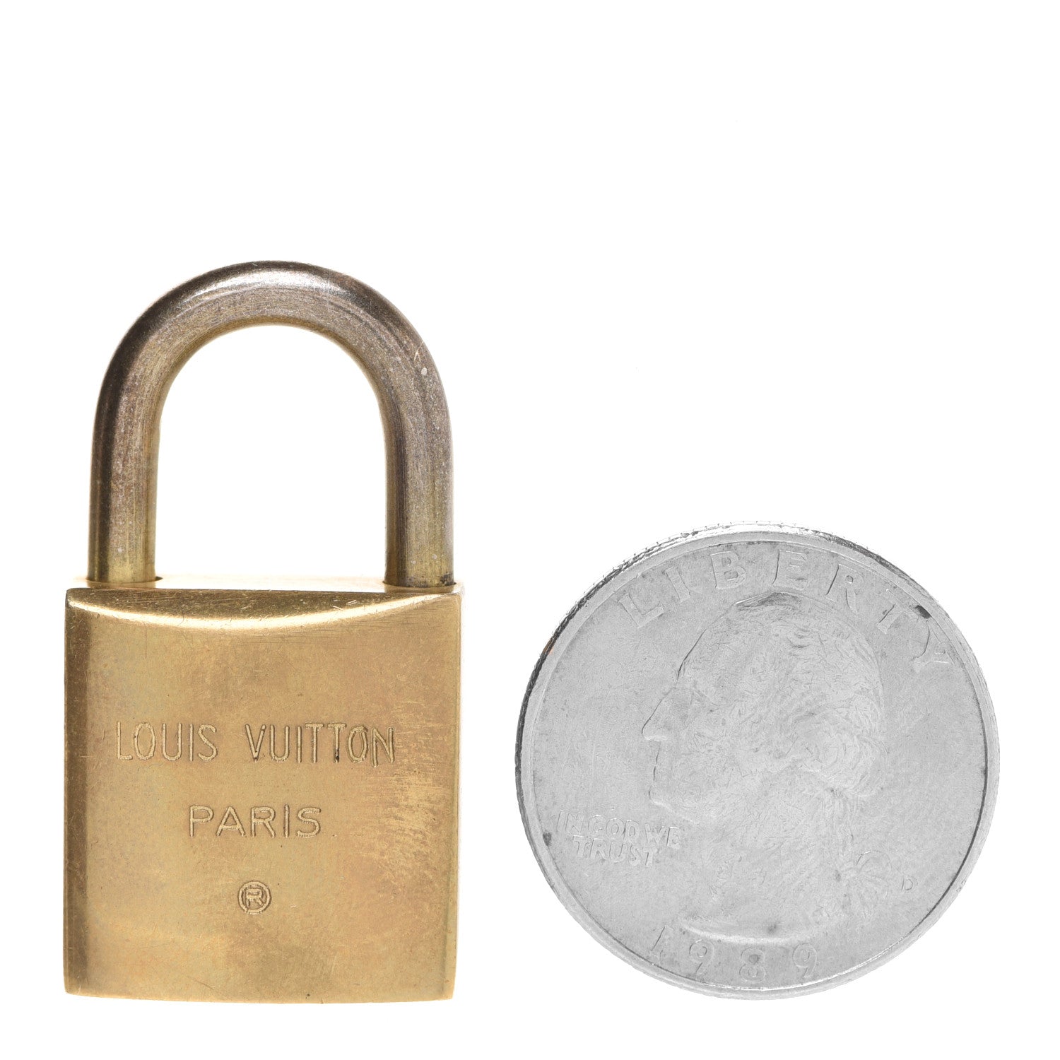 Louis Vuitton Brass Lock and Key Set #218 3 of 5