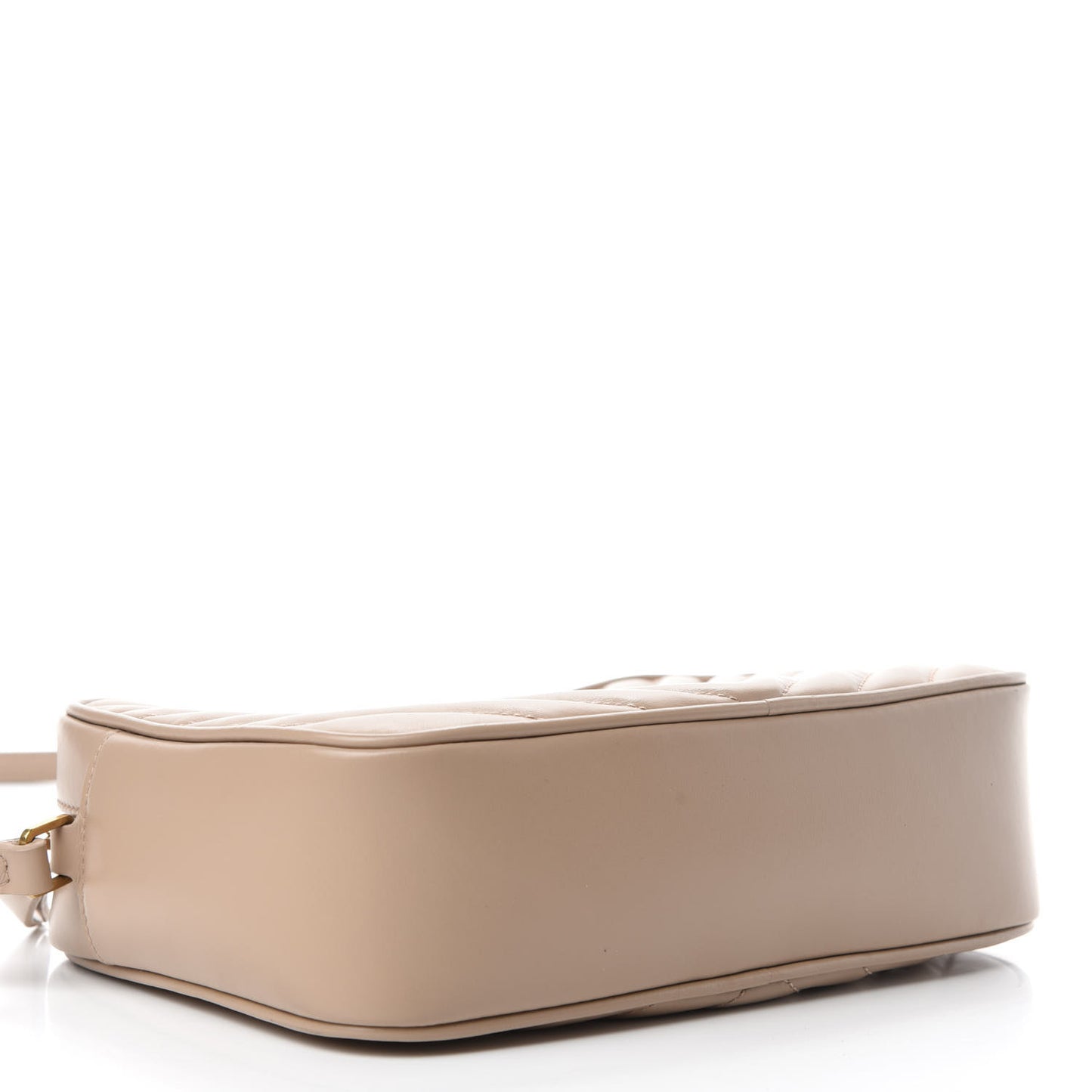 Calfskin Matelasse Monogram Lou Camera Bag Nude Powder