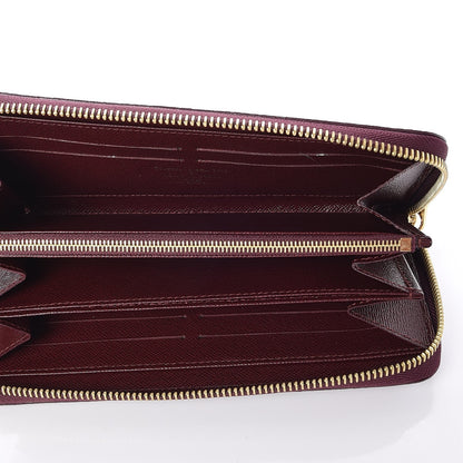 Louis Vuitton Damier Paillettes Zippy Wallet Red 5 of 7