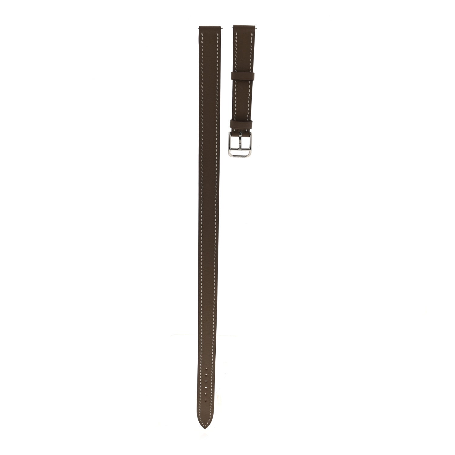 Hermes Swift mm Apple Watch Double Tour Band Etoupe 1 of 4