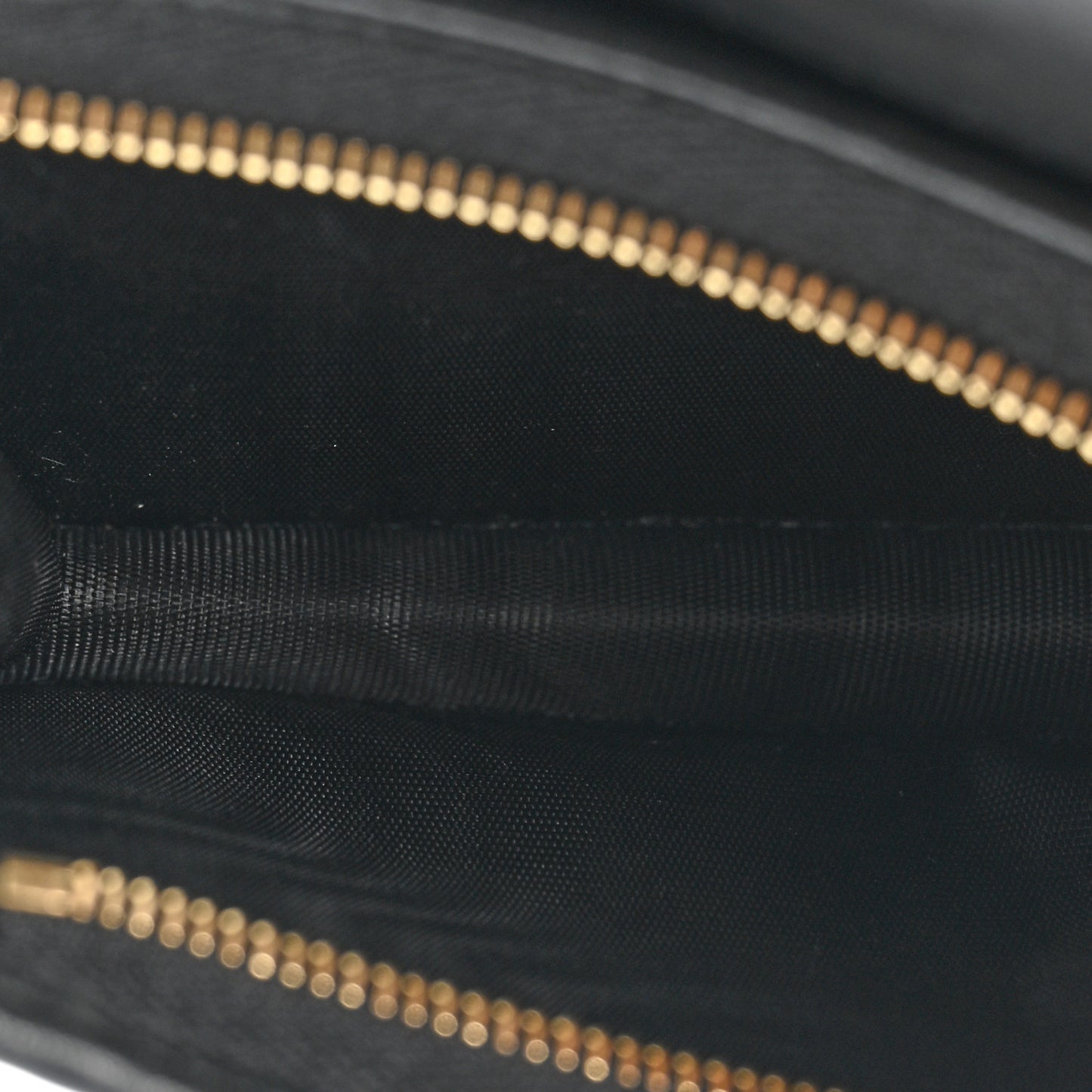 Calfskin GG Matelasse Card Case Wallet Black