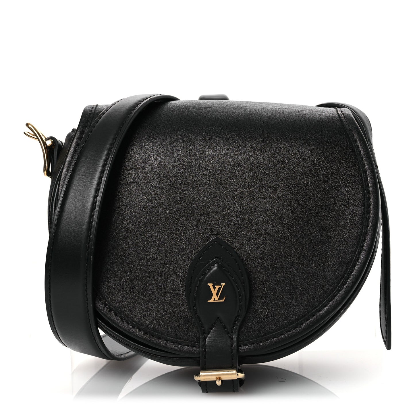 Calfskin Tambourin Black