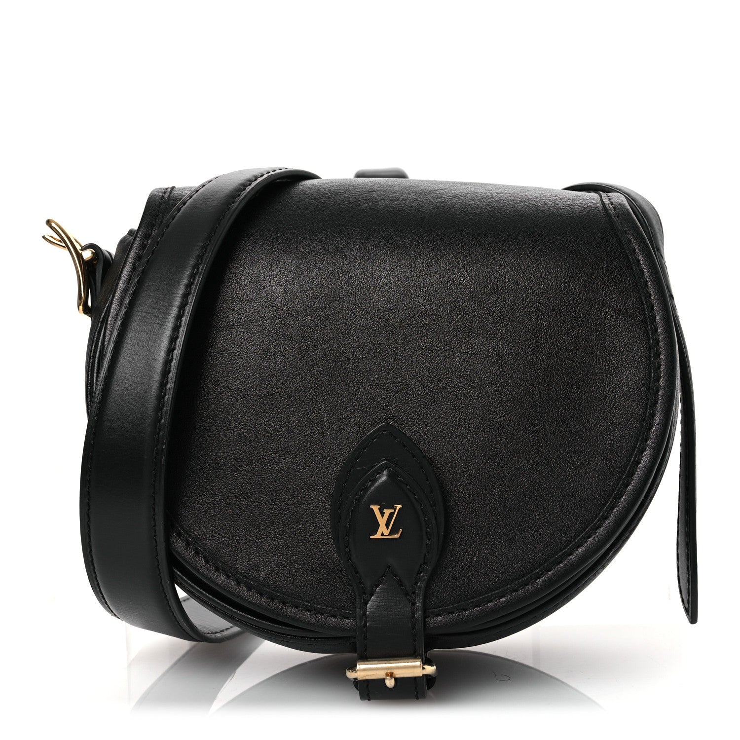 Louis Vuitton Calfskin Tambourin Black 1 of 12