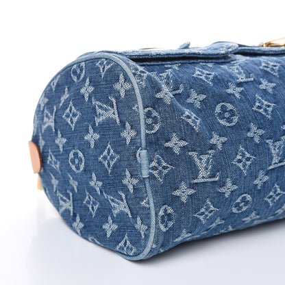 Louis Vuitton Monogram Denim Neo Speedy Blue 8 of 11