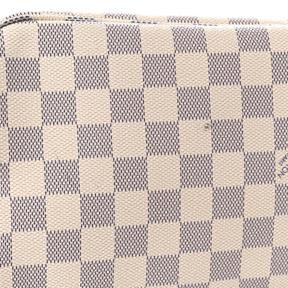 Louis Vuitton Damier Azur Neo Neverfull MM Rose Ballerine 20 of 30