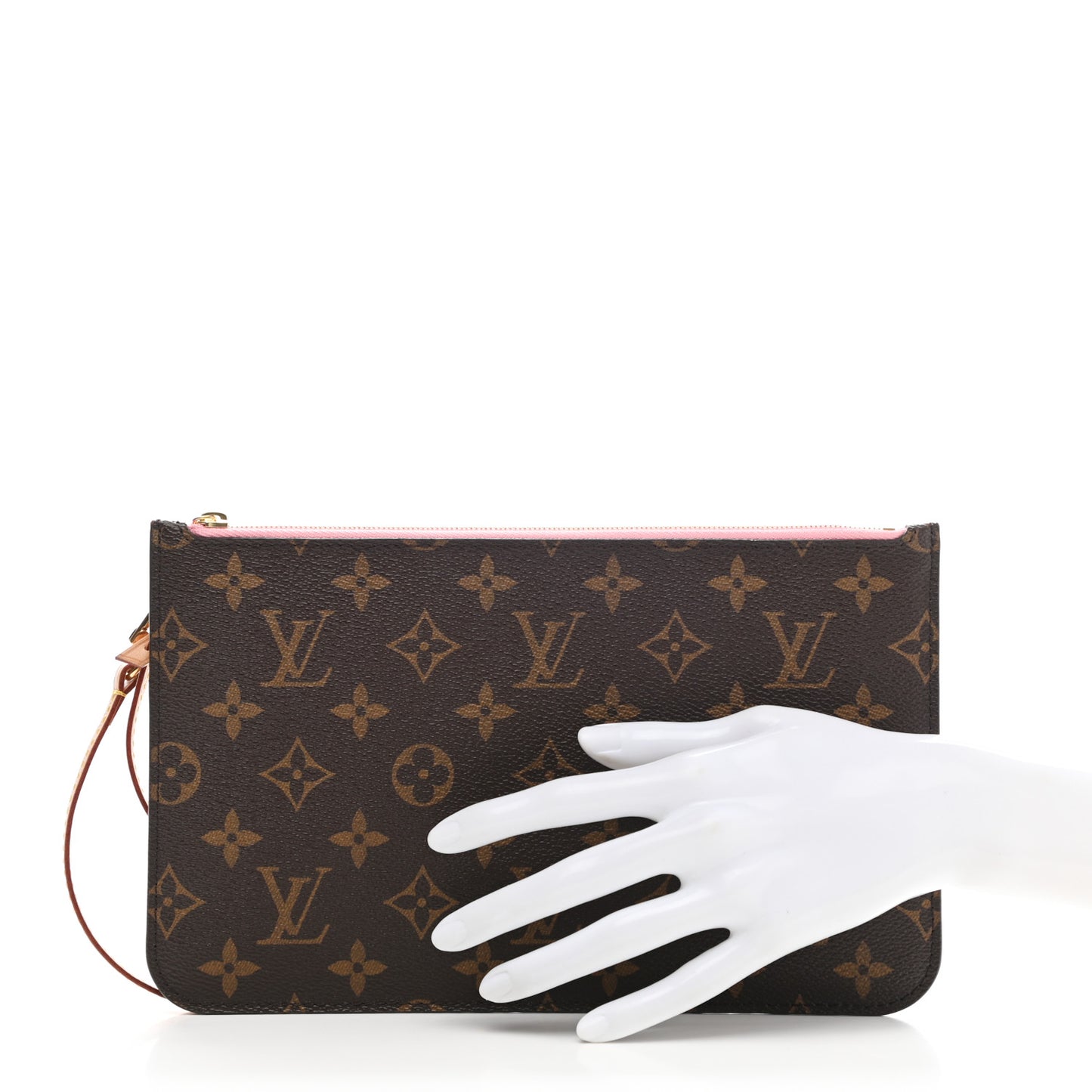 Monogram Neverfull MM GM Pochette Sugar Pink