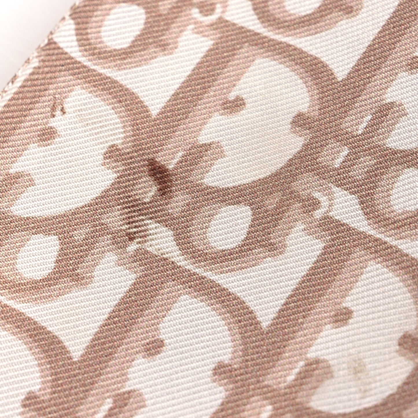 Silk Oblique Mitzah Scarf Rose