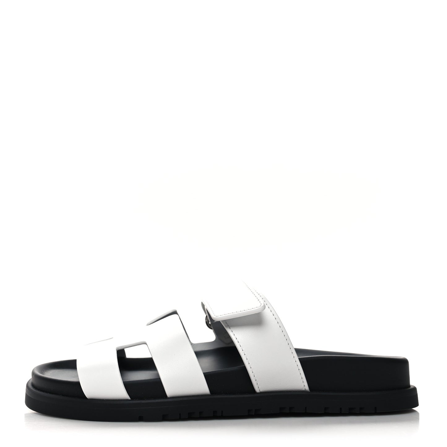 Calfskin Womens Chypre Sandals 36 White