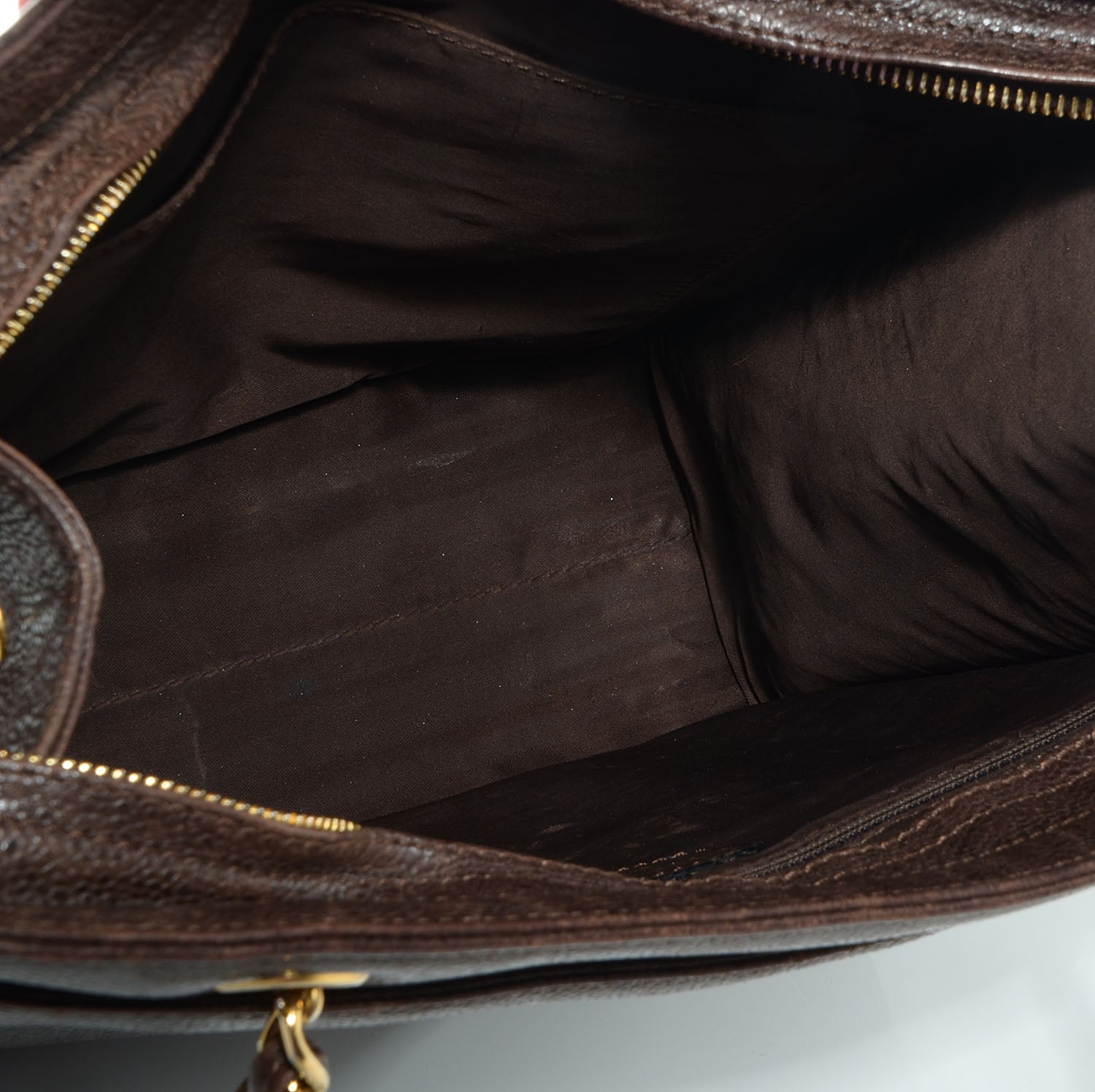 Chanel Caviar Shoulder Bag Dark Brown 5 of 7