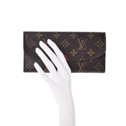 Louis Vuitton Monogram Emilie Wallet Fuchsia 2 of 8