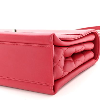Chanel Calfskin Small Tramezzo Flap Red 10 of 12