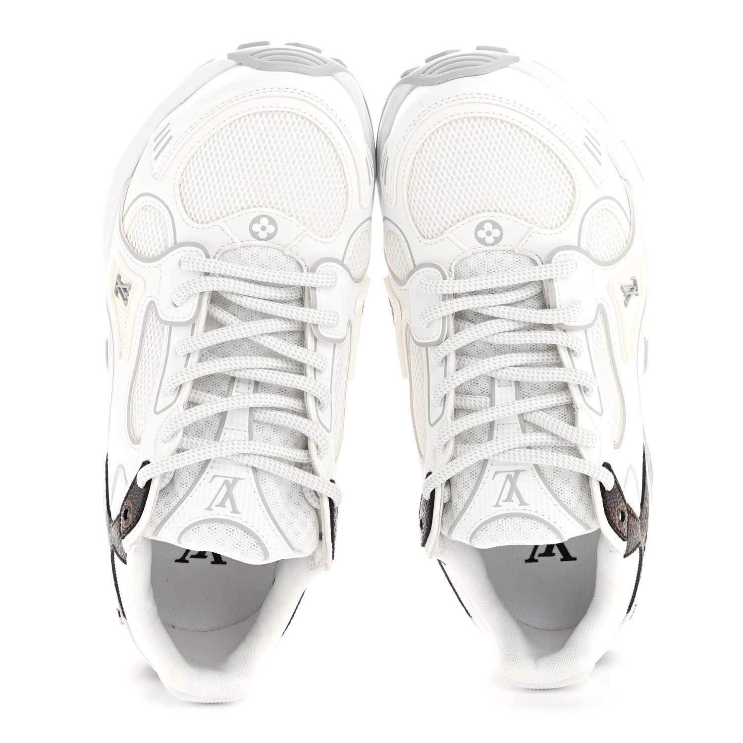 Louis Vuitton Mesh Monogram LV Olympia Sneakers 36 White 2 of 9