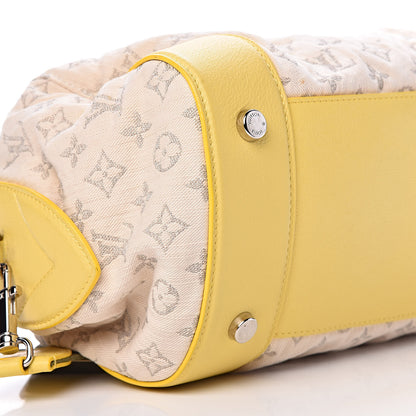 Louis Vuitton Monogram Denim Speedy Round Yellow 13 of 15