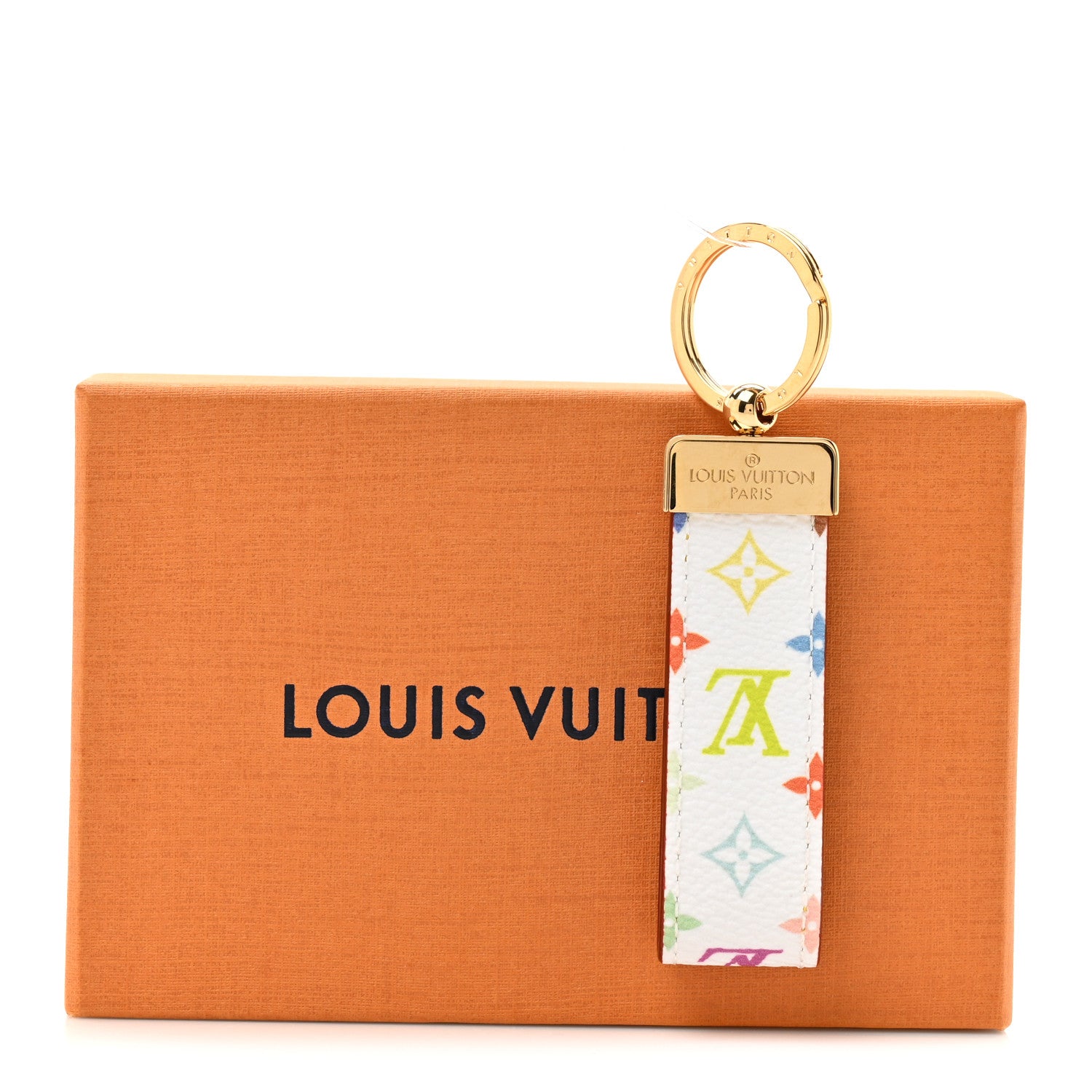 Louis Vuitton LV X TM Monogram Multicolor Dragonne Key Holder 4 of 4