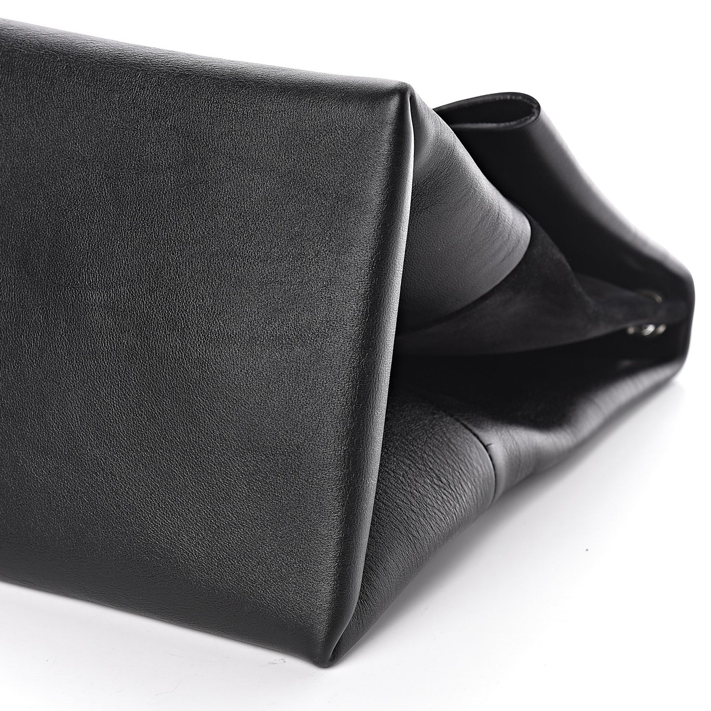 Calfskin All Soft Shoulder Bag Black