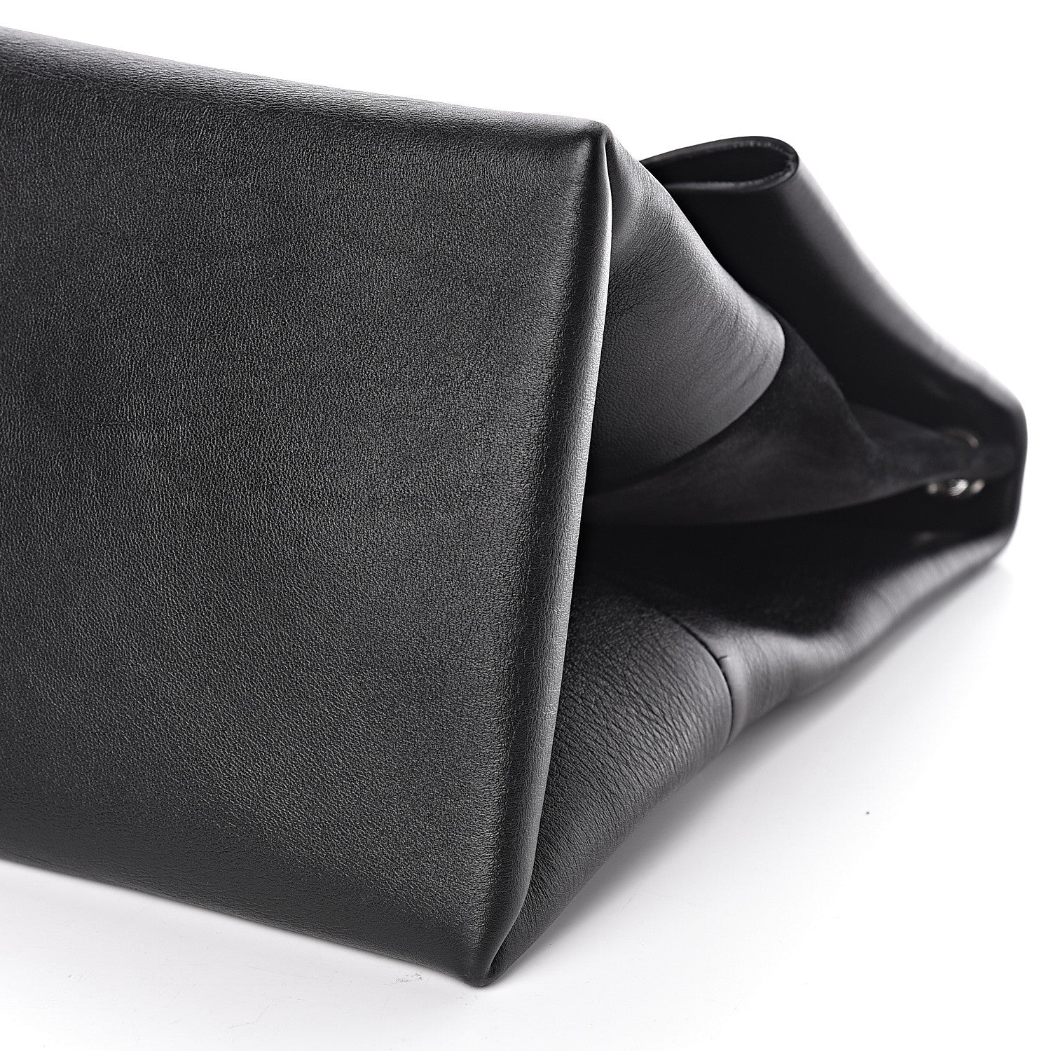 Celine Calfskin All Soft Shoulder Bag Black 7 of 7